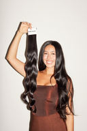 Luxury Natural Wavy Weft Hair Extensions